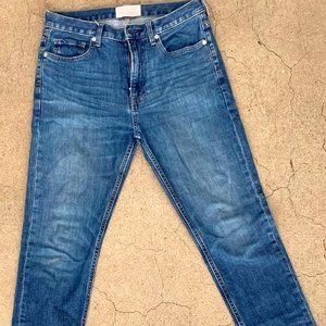 Everlane Slim Ankle Jeans 27 High Rise Stretch